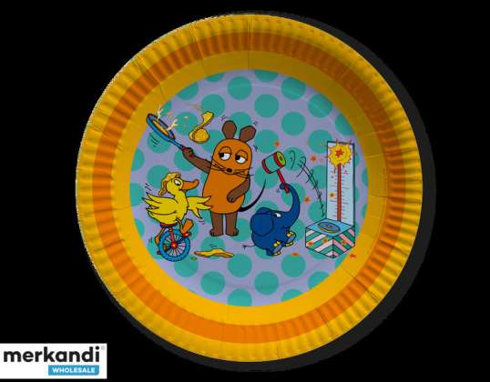 THE MOUSE 8 Paper Plate 23 cm