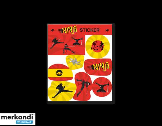 NINJA   Sticker Bogen