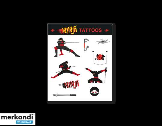 NINJA tattoo lok