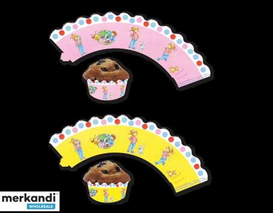 CONNI 12 Διακοσμητικά μανίκια για Muffins και Cupcakes