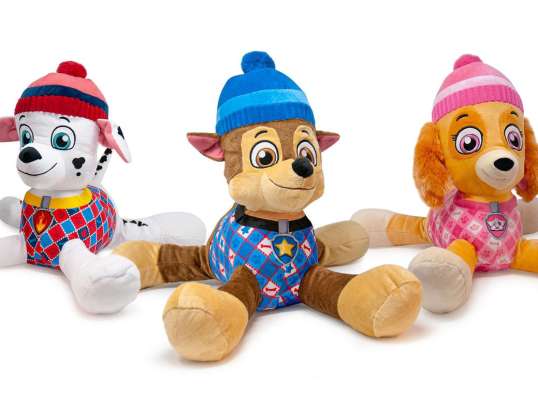 Paw Patrol   Winter liegend 3 fach sortiert   50 cm