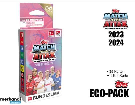 Topps-ottelu Attax Bundesliga 2023/2024 ECO PACK
