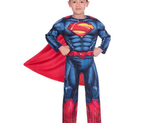 Superman Barn Kostym 4 6 år