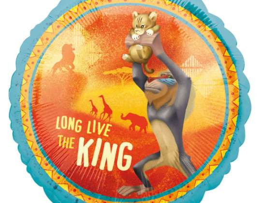 Lion King Folie Ballong 43 cm