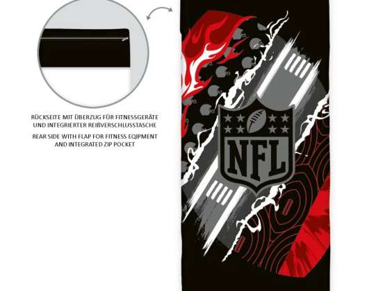 NFL Fitness Towel with Flap