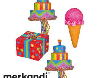 Verjaardag Piñata 4 Assorti