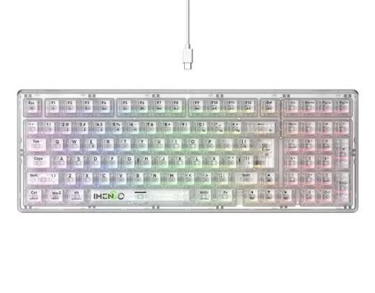 Havit KB875L Gaming Mechanical Keyboard Transparent