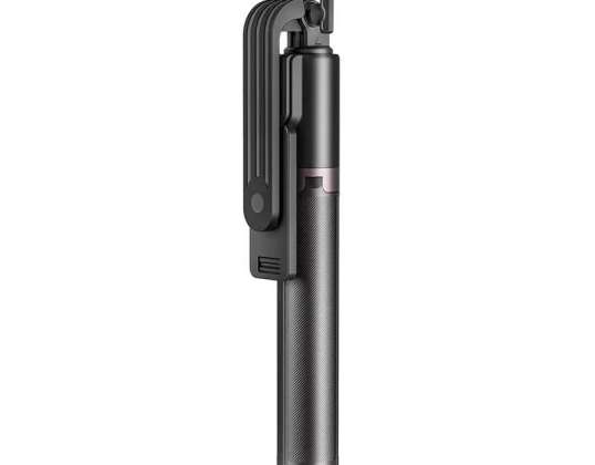 TELESIN selfie çubuğu, tripod ve uzaktan kumanda ile 130 cm