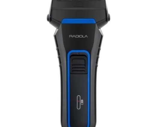 Radiola RAMS212B Rechargeable Electric Shaver with Double Blades &amp; Floating Head - Wholesale Offer