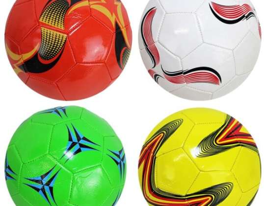 Ballon de football - Taille 5 - Mélange de couleurs