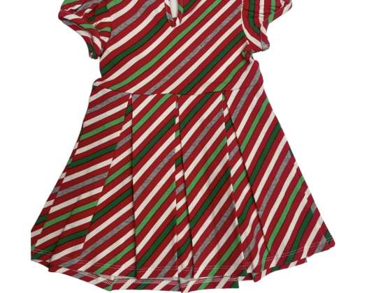 Festive Girls Christmas Dresses for Toddlers and Kids, Ages 12M to 48M, £2.50