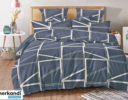 POVLEČENÍ 200x220 FLANEL F-6856 + PROSTĚRADLO