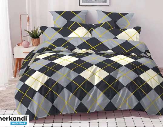 POSTEĽNÁ BIELIZEŇ 200x220 FLANNEL F-6871 + LIST