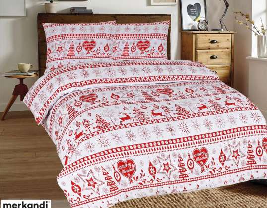 Flannel sengetøj 160x200 1 70x80 2 TM0238_F81A