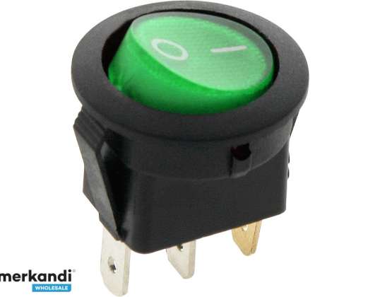 Round Illuminated Switch 12V 3909#