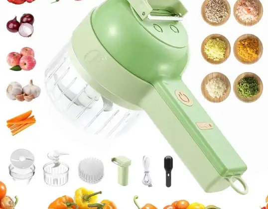 Wireless electric vegetable cutter 4-in-1 ROTOCHOP