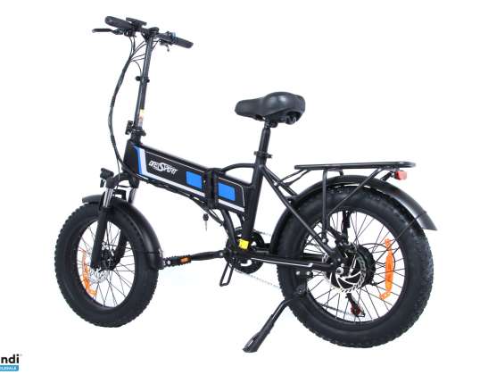 Električni bicikl / sklopivi bicikl / E-bicikl / FatBike / OT 10 Black