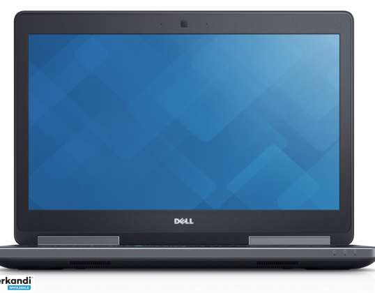 Dell Precision 7520 15,5 hüvelykes Core i5-6300HQ 2,3 GHz-es, 8 GB 256 GB-os SSD, A fokozat