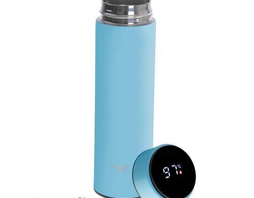 LED thermos 473ml blue AD 4506bl