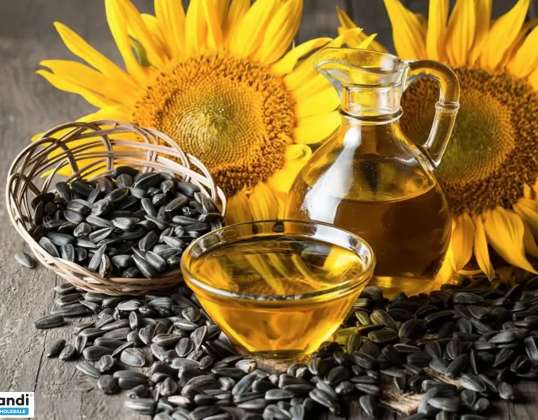 Raffiniertes und unraffiniertes Sonnenblumenöl in loser Schüttung aus der Ukraine (DDP) / Min. 1 Öltankwagen (22t)