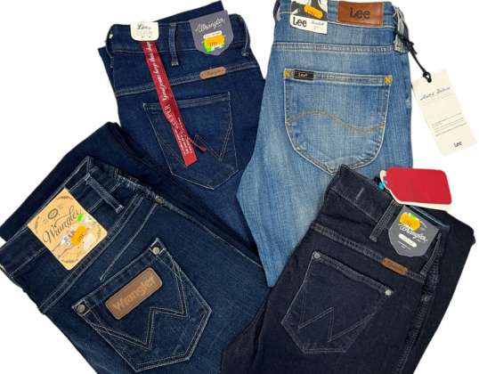 Nya Lee wrangler kvinnors lager jeans