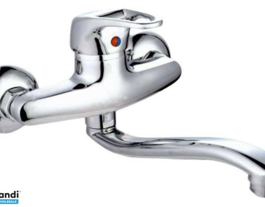 Sink Faucet Rosberg R57100AZ4, horizontal, Chrome coating