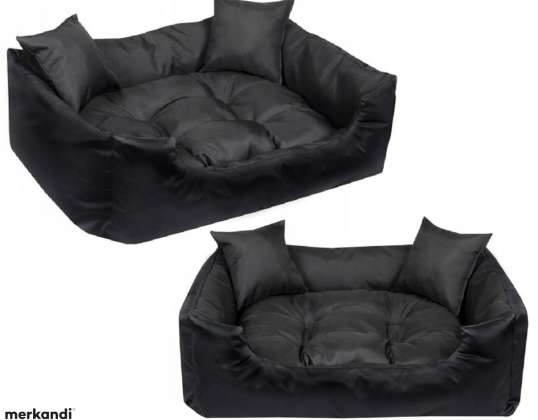 ECCO Dog Bed Playpen 130x105 cm Waterproof Black
