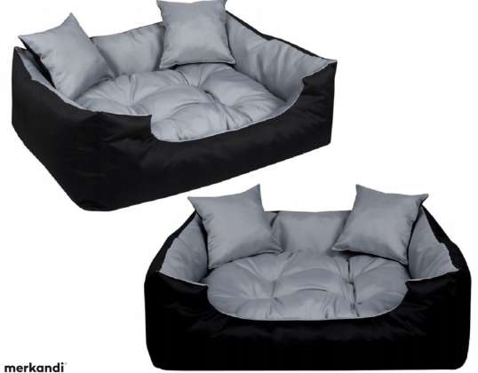 ECCO Dog Bed Playpen 100x75 cm Waterproof Grey