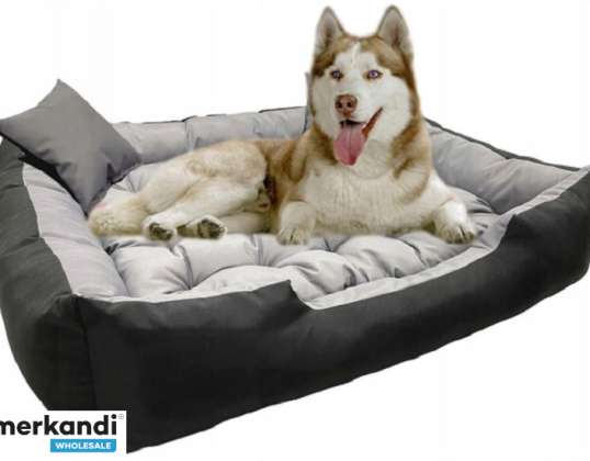 ECCO suņu gulta Playpen 130x105 cm ūdensnecaurlaidīga pelēka