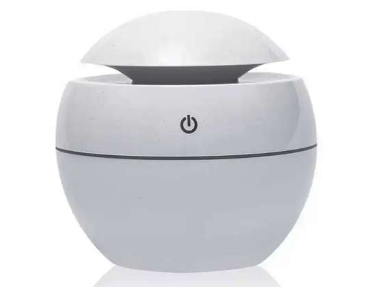 Herzberg Air Humidifier Aroma Oil Diffuser Λευκό