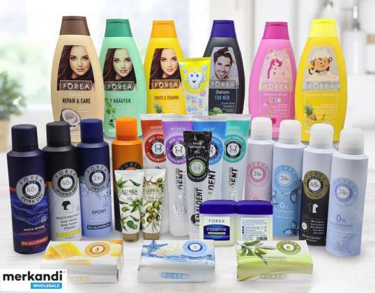 Personal care products for daily use of Forea &amp; Emaldent Shampoo, Savon, Soap, Shampooing, Deodorant, Deodorant