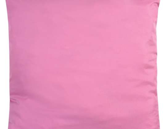 Kissen 80x80 cm Antiallergische Mikrofaser Glattes rosa Silikon