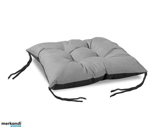 Garden Chair Cushion 42x42 cm Waterproof Grey