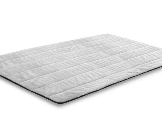 Plush rug RABBIT 120x160 cm Antislip Grey Soft