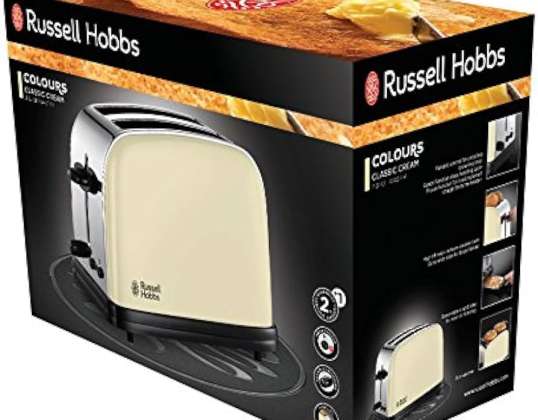 RUSSELL HOBBS 24080-56 Adventure 2 szeletes kenyérpirító csiszolt