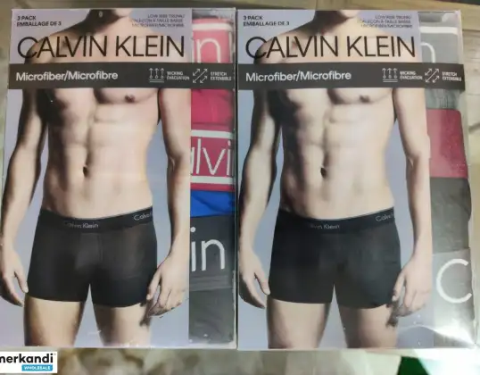 Calvin Klein (CK) - Άνδρες μπόξερ (εσώρουχα) - stocklots προσφορές πώλησης μετοχών σε τιμή έκπτωσης.