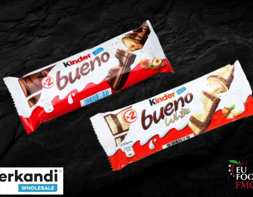 Kinder Bueno Original and White, loading in Bulgaria