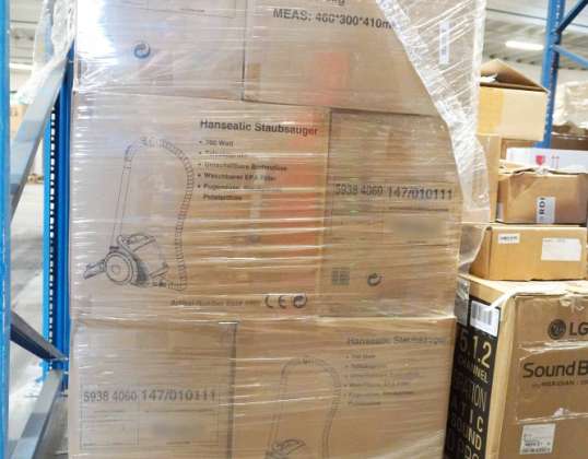 Hanseatic Vacuum Cleaner - Pallet A-Stock