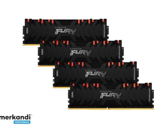 Kingston Fury Αποστάτης RGB DDR4 32GB 4x8GB 3600MT/s CL16 KF436C16RBAK4/32