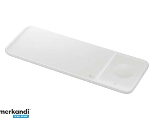 Samsung Ασύρματος Φορτιστής Trio Λευκό EP P6300TWEGEU