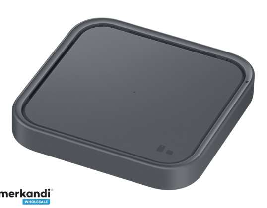 Samsung Wireless Charger Pad with Fast Charging Adapter Darkgray EP P2400TBEGEU