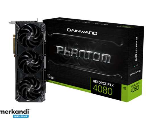 Gainward NVIDIA Phantom GeForce RTX 4080, 16 GB de memorie GDDR6X 3505