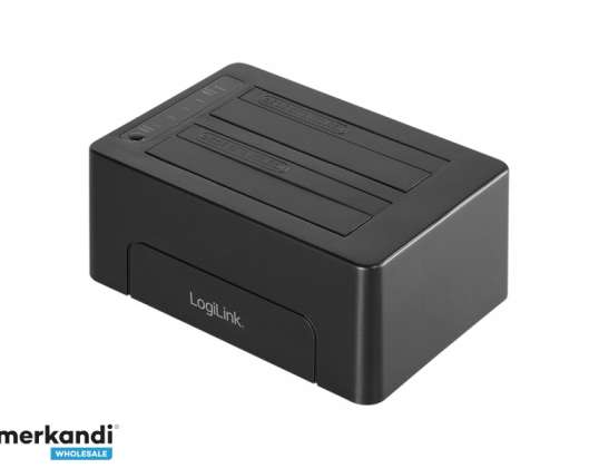 LogiLink USB 3.1 Quickport pour 2 5 3 5 SATA HDD/SSD QP0028