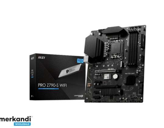 MSI PRO Z790 S Wi Fi Intel Motherboard ATX 7D88 001R