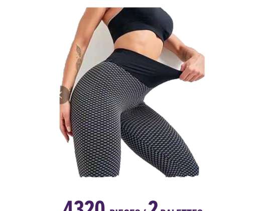 Women's sports leggings, various sizes and colors