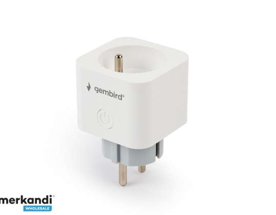 Gembird Smart Stopcontact met Stroomverbruiksmeter Wit TSL PS F1M 01 W
