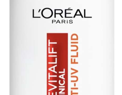 L'Oréal Paris Revitalift Fluido Clínico Anti-UV SPF 50 con Vitamina C* - 50ml
