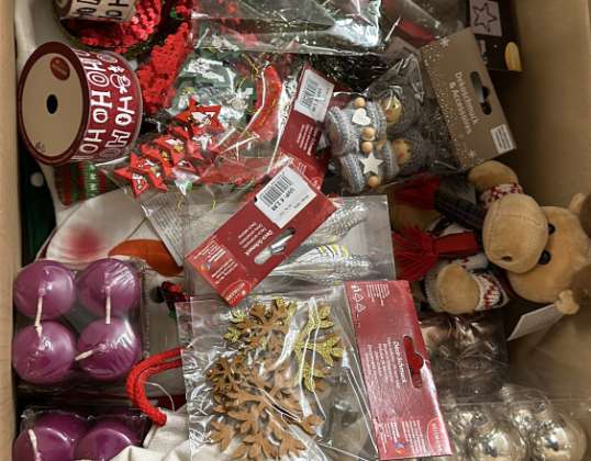 Christmas decoration remaining stock 3400 pieces