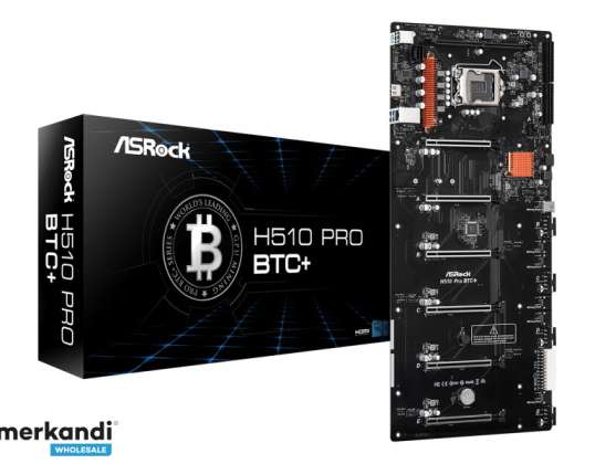 ASRock H510 Pro BTC  Intel Mainboard 90 MXBGL0 A0UAYZ