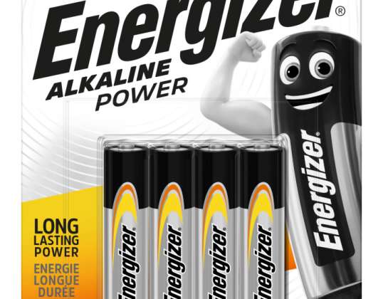 Energizer baterije Alkaline Power Micro (AAA) 4 kos.